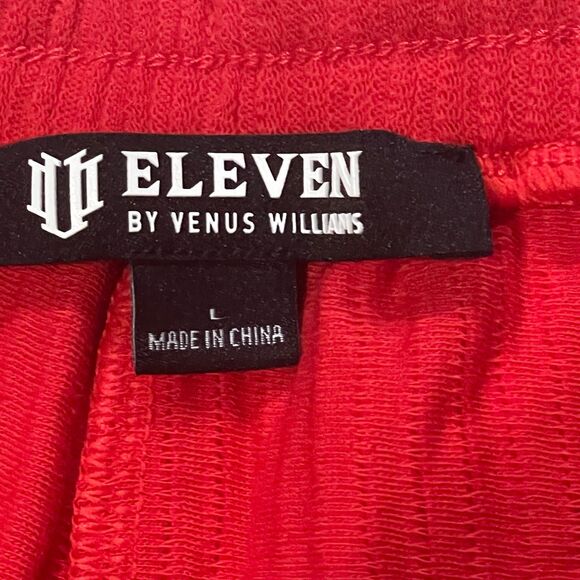 NWT‎ EleVen by Venus Williams Red In Bloom Lounge Short Large - Picture 4 of 4